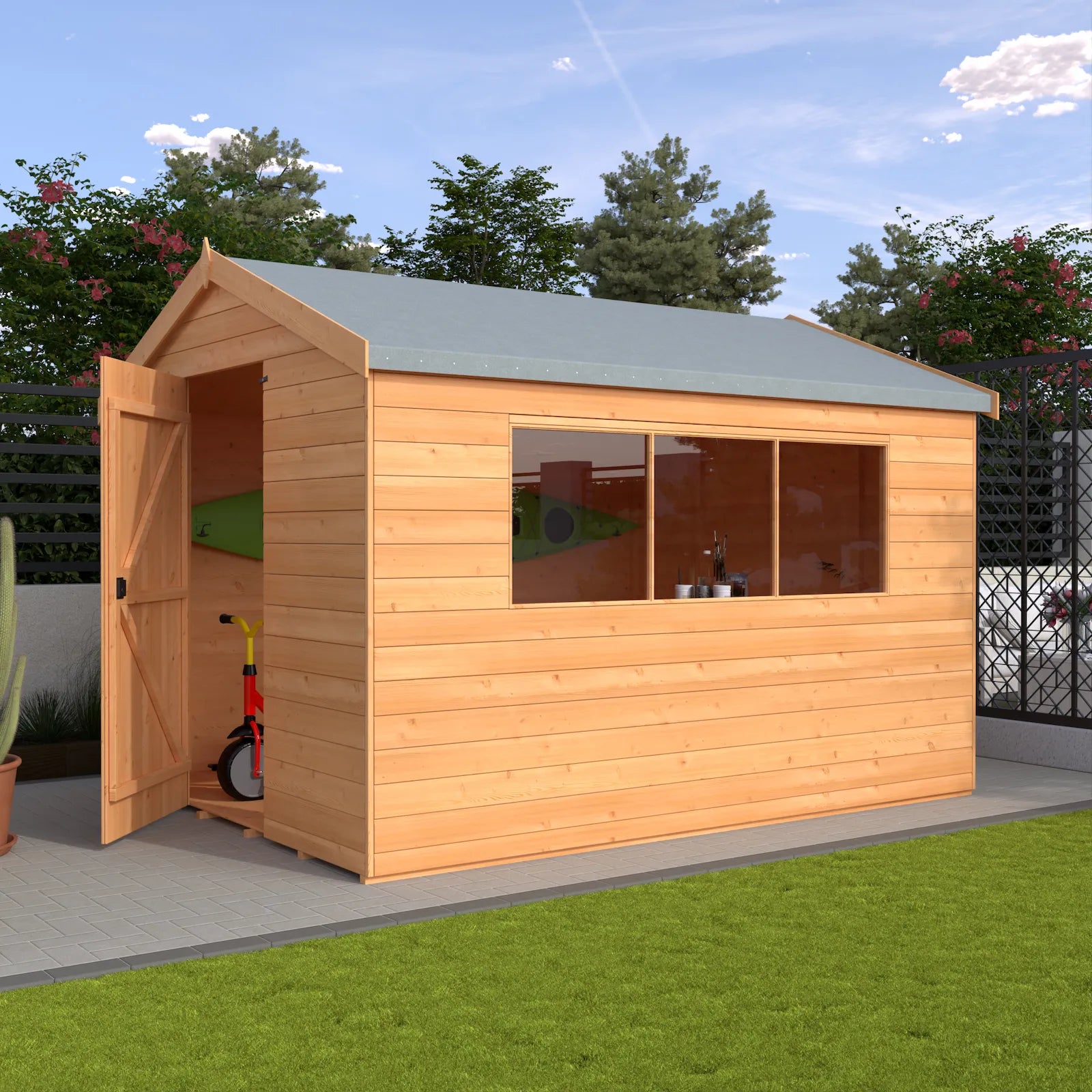 Norfolk Apex Shed 1208