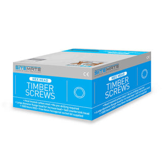 SITEMATE® TIMBER HEX HEAD SCREWS