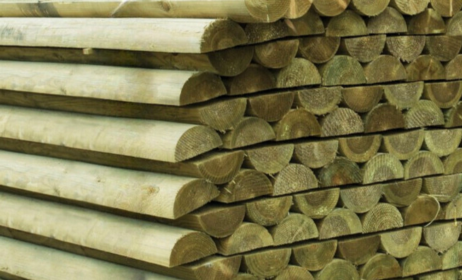 MACHINE HALF ROUND POSTS