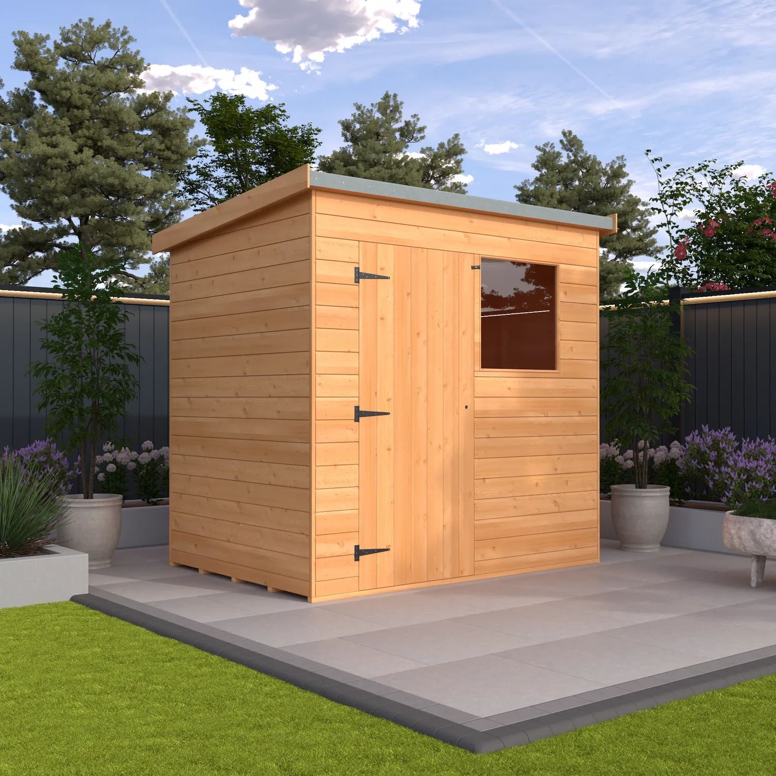 Suffolk Pent Shed 1006