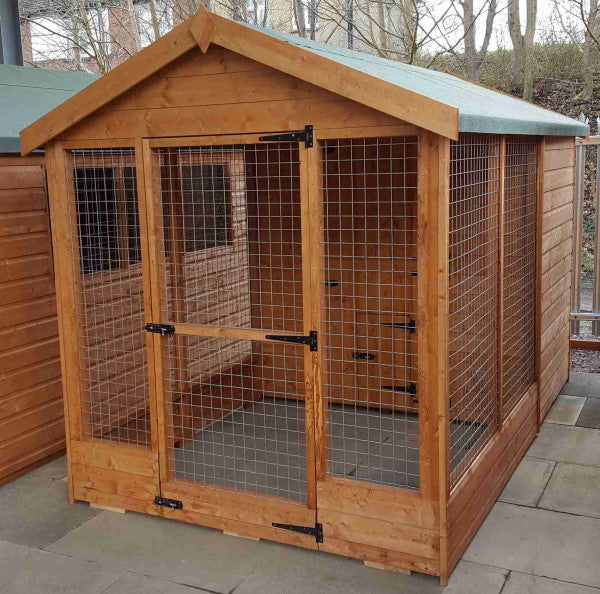 Welland Dog Kennel & Run 3 x 1.8 x 2.1