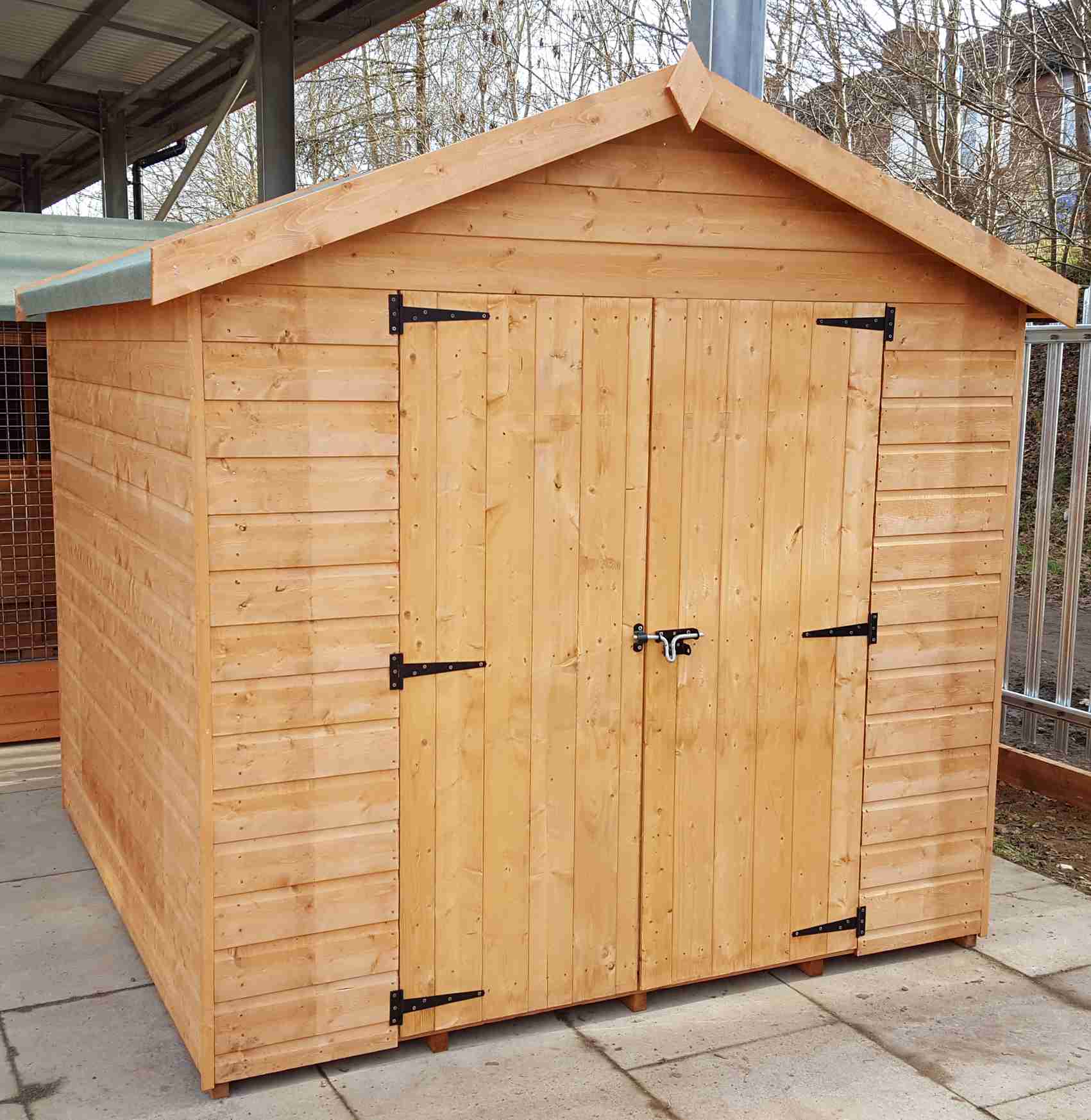 x 2.1M Surrey Double Door Apex Shed 707