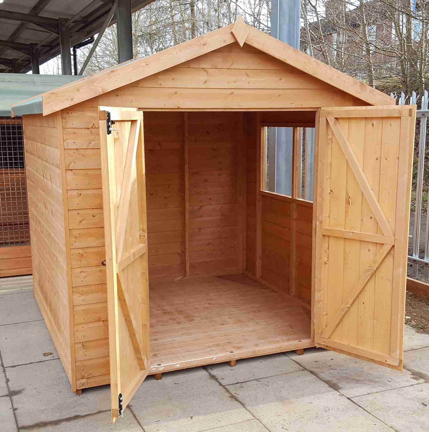 x 2.1M Surrey Double Door Apex Shed 707