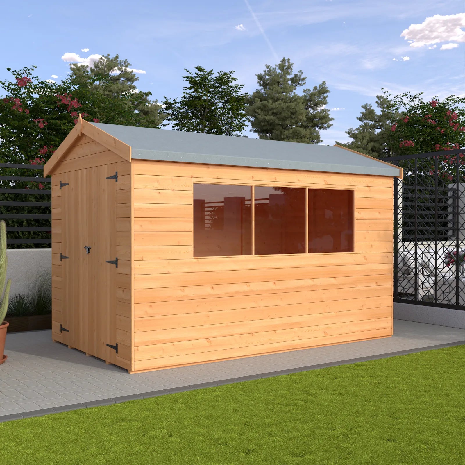 Norfolk Apex Shed Double Door 1006