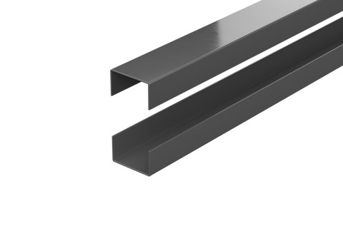 DuraPost® RAILS FOR URBAN SLATTED COMPOSITE PANEL (PK2)