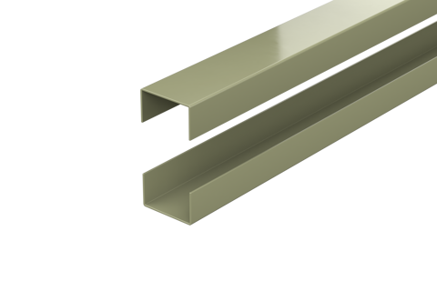 DuraPost® RAILS FOR URBAN SLATTED COMPOSITE PANEL (PK2)