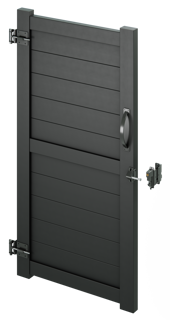 DuraPost® SLEEK ALUMINIUM PRIVACY GATE