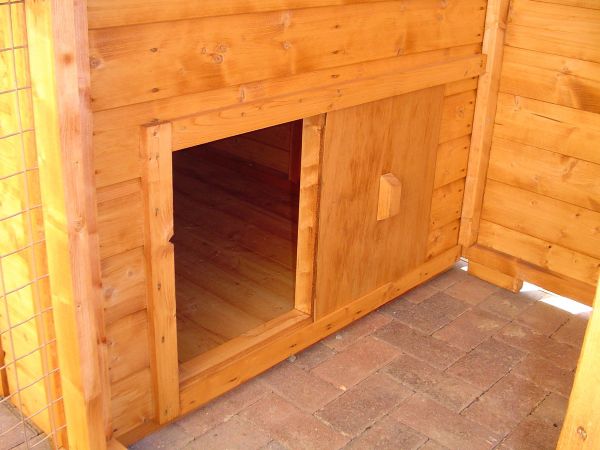 Laughton Dog Kennel & Run 3.6 x 1.2 x 1.8m Ref 1204