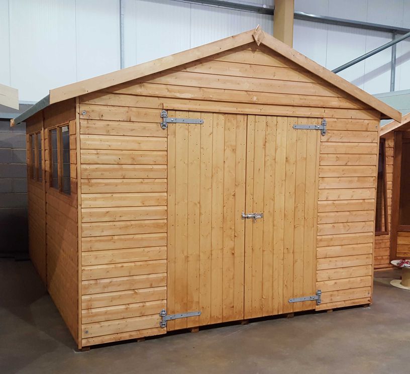 Major Apex Shed Double Door 1208