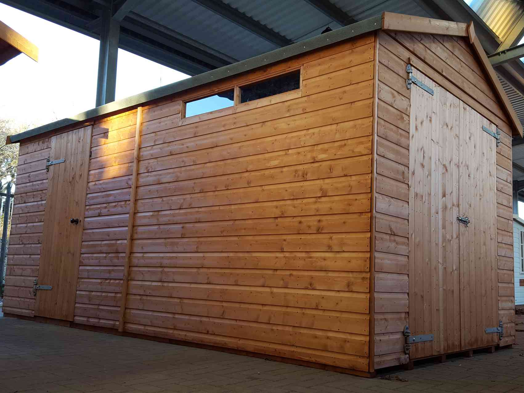 Major Apex Shed Double Door 1210