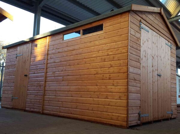 Norfolk Apex Shed Double Door 806