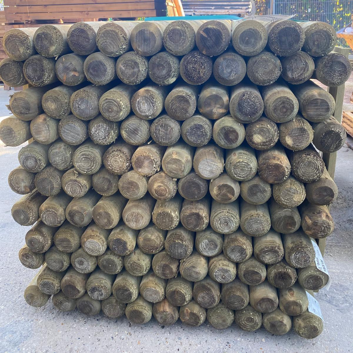 MACHINE ROUND POSTS