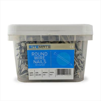 SITEMATE® P/P ROUND WIRE NAILS 10KG TUB