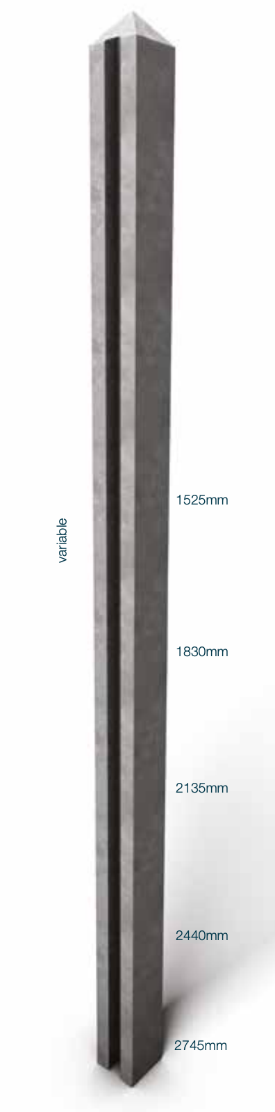 Slotted Posts - Ends