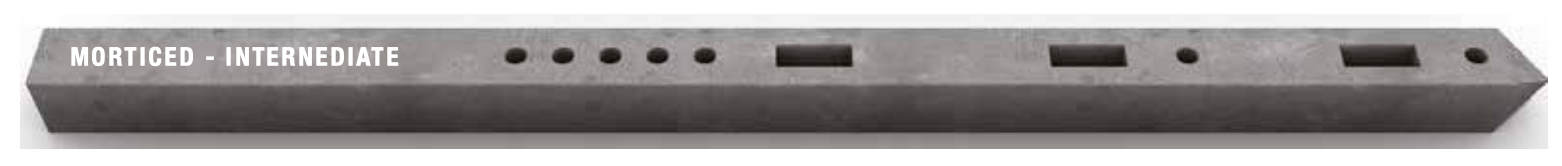 Morticed Posts - Intermediate