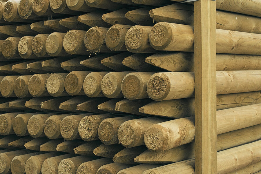 MACHINE ROUND POSTS