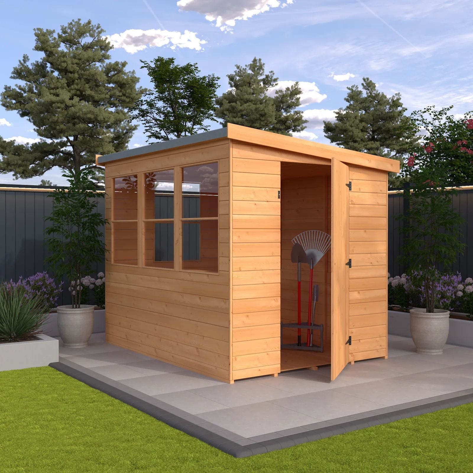 Middleton Pent Shed 1006