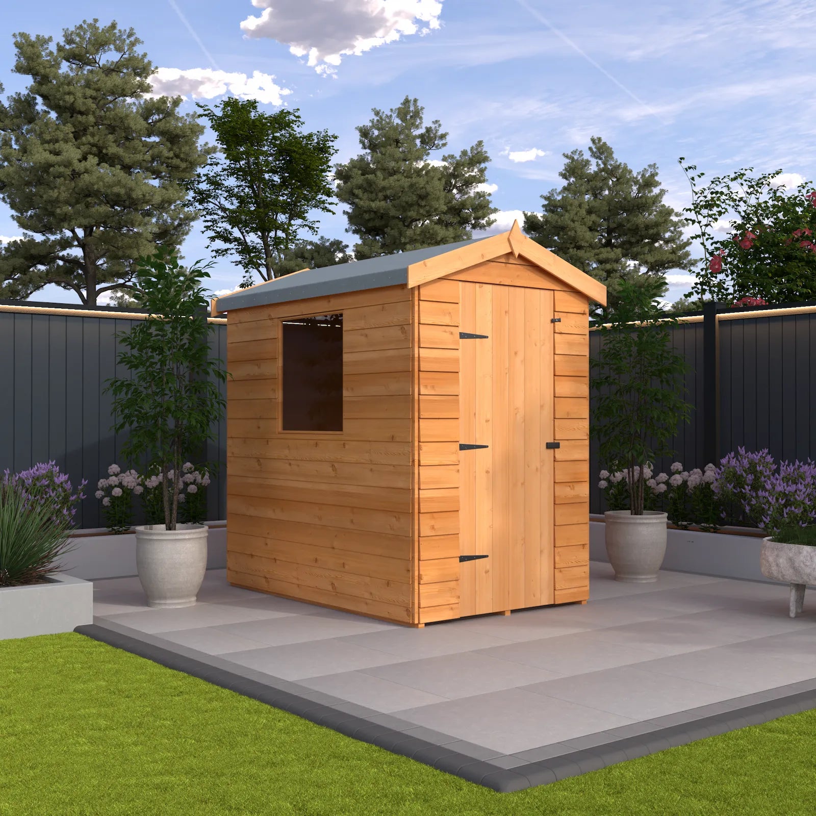 Cottage Overlap Shed 604
